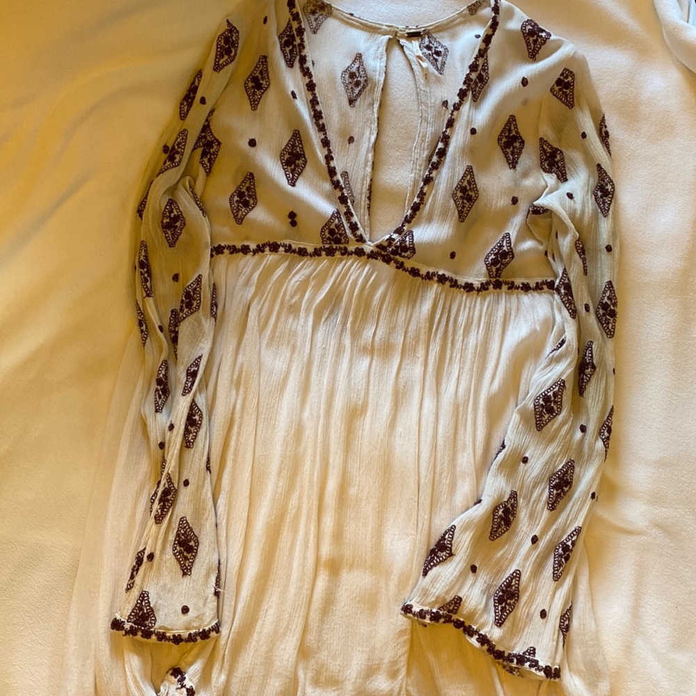 Free People gauze tunic or mini dress.